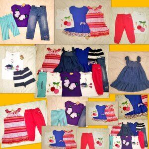 NWT Gymboree Gap Girls Lot 18-24 M 2T 3T Summer Outfit Shorts set Dress Bundle